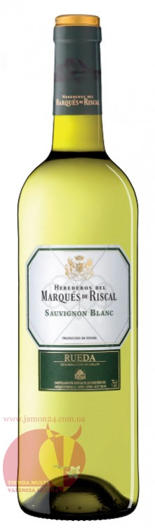 Вино белое Маркиз де Рискаль Совиньон Бланк Руэда ДО, Marques de Riscal Sauvignon Blanc Rueda D.O.
