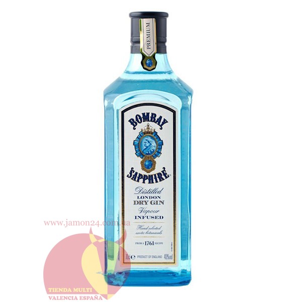 Джин Бомбей Сапфир 0,7л. 40% Bombay Sapphire Gin 70cl