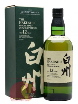  Виски Сантори Хакушу 12лет, 0,7л, 43% Whisky Suntory Hakushu 12 y.o. 70 cl Япония 