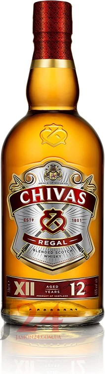  Виски Чивас Регал 12 лет, 0,7, 40% Whisky Chivas Regal 12 y.o. Шотландия 