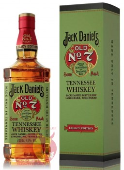 Виски Джек Дэниэлс Nº7 Легаси, 0,7 л. 43% Whisky Jack Daniel&#039;s Old Nº7 Legacy Edition 