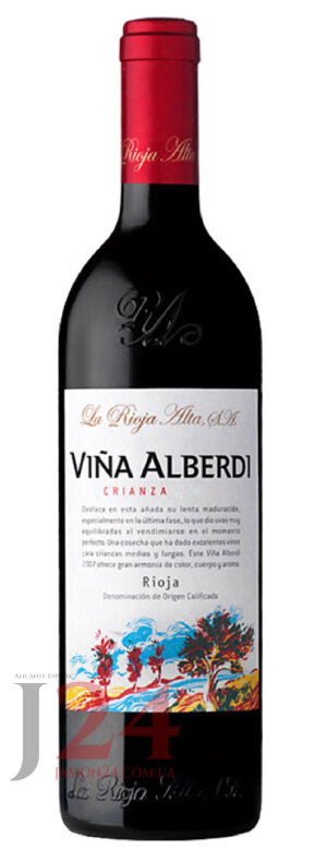 Вино красное Винья Альберди Крианса 2012, Риоха Д.О.Ка Viña Alberdi Crianza Rioja D.O.Ca