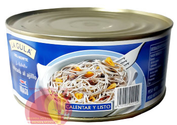 Сальтеада аль ахийо,  1 кг  Salteada al ajillo Angulas 