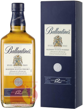  Виски Баллантайнс 12 лет, 0,7, 40% Whisky Ballantine&#039;s 12 y.o. Шотландия 