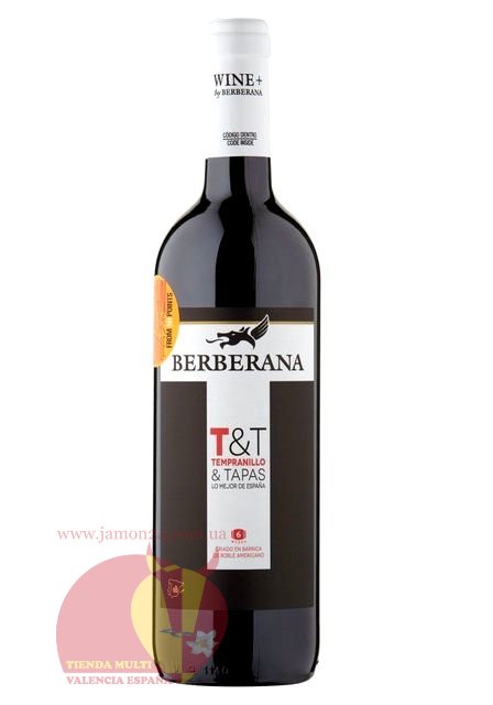 Вино красное Берберана Т&Т Ховен Тинто, Риоха Д.О.Ка Berberana T&T Joven Tinto Rioja D.O.Ca