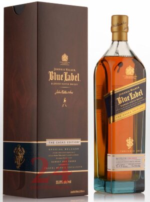  Виски Джонни Уокер Блю Лейбл 1л, 55,8% Whisky Johnnie Walker Blue Label The Casks Edition 1L Шотландия