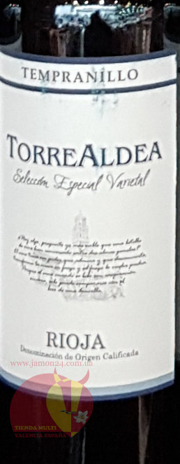 Вино красное Торре Альдеа Темпранильо, Риоха Д.О.Ка Torre Aldea Tempranillo Rioja D.O.Ca