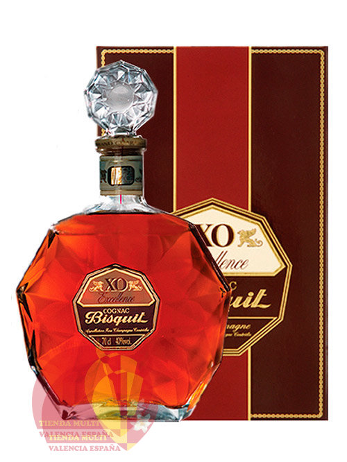 Коньяк Бисквит Экселент X.O. в коробке. 0,7 cl Cognac Bisquit Excellence X.O.