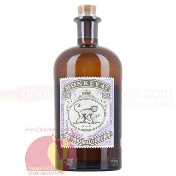 Джин  Монки47 0,5л. 47% Monkey 47 Gin 50cl Четвертная дистилляция
