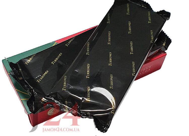 Туррон де Аликанте ДО, 250 гр, миндаль 63%, De la Viuda