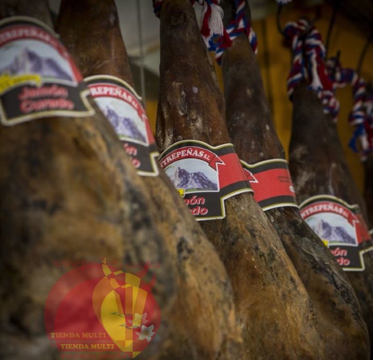 Хамон Серрано Энтрепеньяс подкопченый 12+ мес, 8 кг aprox.