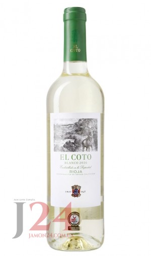Вино белое Эль Кото Бланко Риоха ДОК, El Coto Blanco Rioja