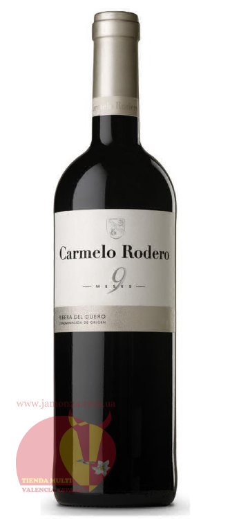 Вино красное Кармело Родеро 2019, Рибера дель Дуэро Д.О. Carmelo Rodero D.O. Ribera del Duero