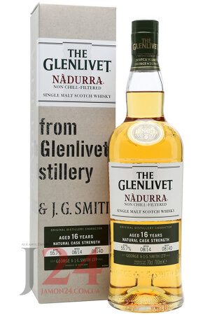  Виски Гленливет Надурра 16 лет, 1л, 48% Whisky Glenlivet Nadurra 16 y.o. Шотландия