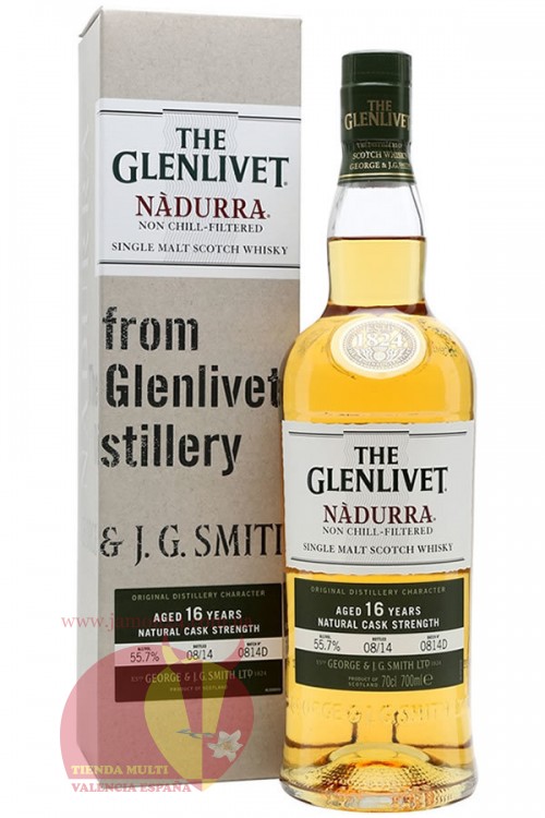  Виски Гленливет Надурра 16 лет, 1л, 48% Whisky Glenlivet Nadurra 16 y.o. Шотландия