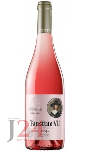 Вино розовое Фаустино VII, 0,375 л., Риоха Д.О.Ка. Faustino VII Rosado D.O.Ca Rioja