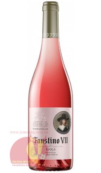 Вино розовое Фаустино VII, 0,375 л., Риоха Д.О.Ка. Faustino VII Rosado D.O.Ca Rioja D.O.Ca Rioja, Сорт винограда: Tempranillo