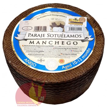Сыр Манчего Д.О. старый. 3кг, Парахэ Сотэламос, из овечьего молока Manchego  D.O.  