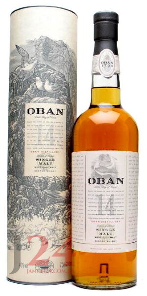  Виски Оубэн Молт 14 лет, 0,7, 43% Whisky Oban Malt 14 y.o. Шотландия