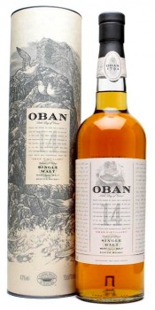  Виски Оубэн Молт 14 лет, 0,7, 43% Whisky Oban Malt 14 y.o. Шотландия 