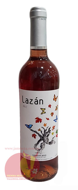 Вино розовое Лазан Росадо 2017, Сомонтано Д.О. Lazan Rosado D.O. Somontano