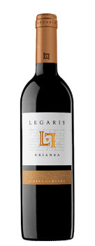 Вино красное Легарис Крианса 2013, Рибера дель Дуэро Д.О. Legaris Crianza D.O. Ribera del Duero D.O. Ribera del Duero, Сорт винограда: Каберне Совиньон, Темпранильо, Тинта Франсиска
