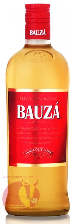 Писко Бауса Ресервадо 40%, 0,7 л  Чили. Pisco Bauzá Reservado