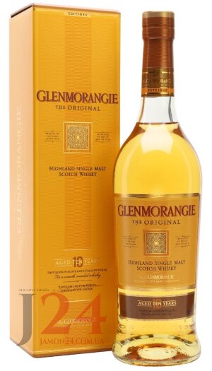  Виски Гленморанджи Ориджинал 10 лет, 1л, 40% Whisky Glenmorangie Original 10 y.o Шотландия