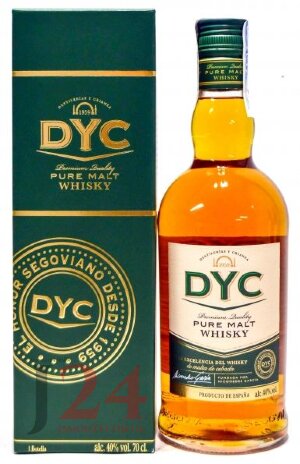 Виски Дик Пур Молт 0,7л, 40% Whisky DYC Pure Malt 70cl Испания