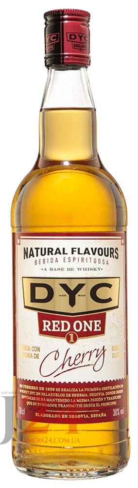  Виски Дик Ред Ван Черри 0,7л, 30% Whisky DYC Red One Cherry 70cl Испания
