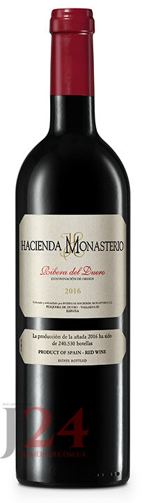 Вино красное Асьенда Монастерио, Рибера дель Дуэро Д.О. Hacienda Monasterio D.O. Ribera del Duero
