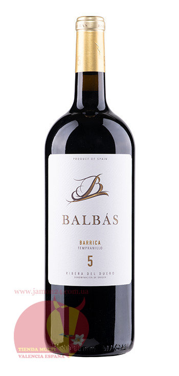 Вино красное Балбас Баррика 2014, Рибера дель Дуэро Д.О. Balbás Barrica D.O. Ribera del Duero