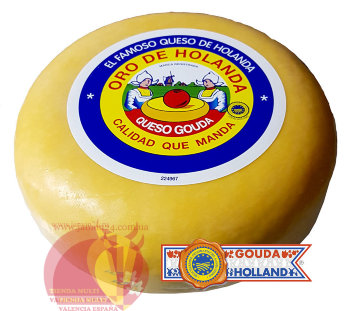 Сыр 12.5 €/кг, гауда полувыдержаныйый, 4,2 кг aprox. Gouda Знаменитый голландский сыр Гауда
Замечательно для подарка 
Гарантированное качество
Производство Голландия
Доставка - Москва, Россия, Казахстан, Беларусь