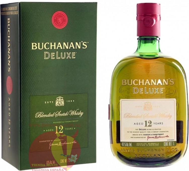 BUCHANAN'S De Luxe 12 750ml ブキャナン Buy Buchanan's De Luxe 12 Years | enterwine.com
