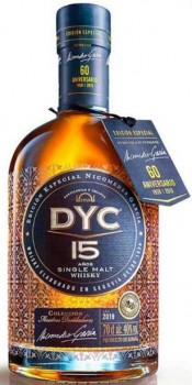  Виски Дик Сингл Молт Ресерв 15 лет 0,7л, 40% Whisky DYC Single Malt Reserve 15 y.o. 70cl Испания 