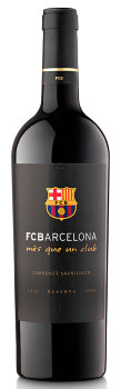 Вино красное ФК Барселона Ресерва, Каталуния Д.О. Reserva FC Barcelona D.O. Catalunya D.O. Catalunya, Сорт винограда: Каберне Совиньон