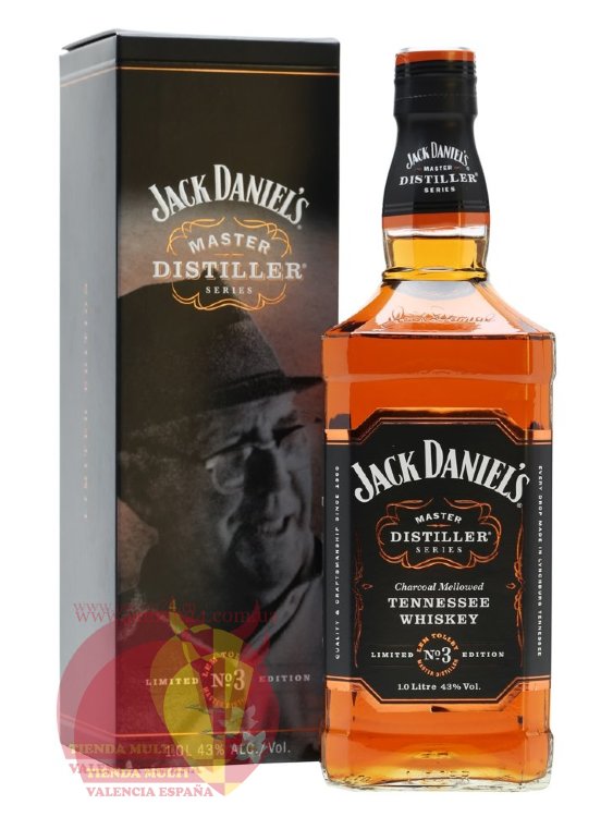 Виски Джек Дэниэлс Мастер Дистиллер №3 43% 1 л.  Jack Daniel's Master Distiller No.3 Whisky
