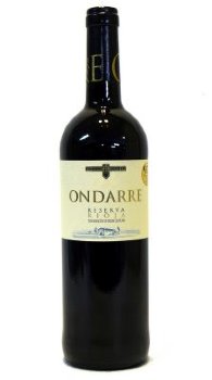 Вино красное Ондарре Ресерва Риоха Д.О.Ка Ondarre Reserva Rioja D.O.Ca D.O.Ca Rioja, Сорт винограда: Темпранильо, Грасиано