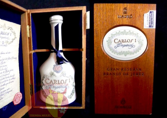 Бренди Карлос I Империал Йядро 0,7 л Brandy Carlos I Imperial Lladró
