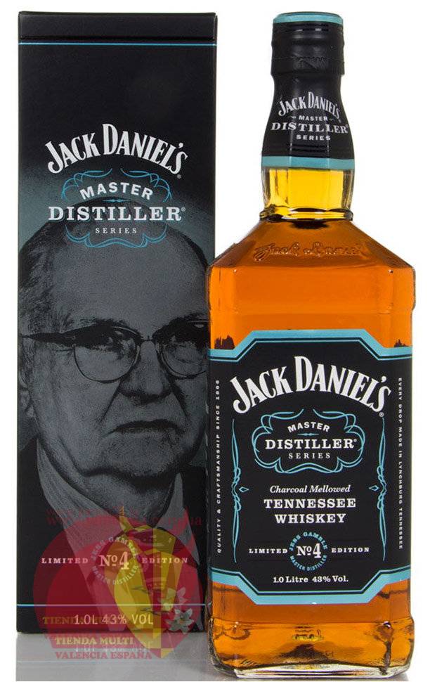 Виски Джек Дэниэлс Мастер Дистиллер №4 43% 1 л. Jack
