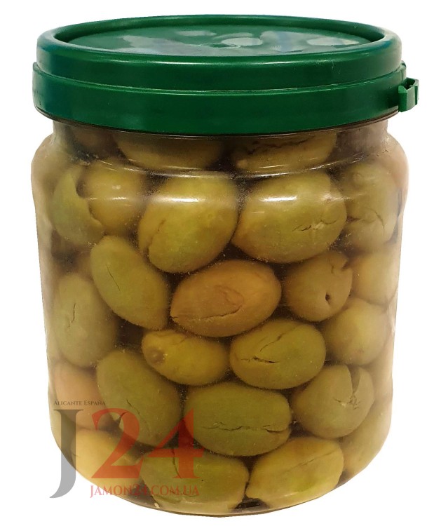 Оливки зелені давлені, 815 (450св) гр, Гарсія, мариновані