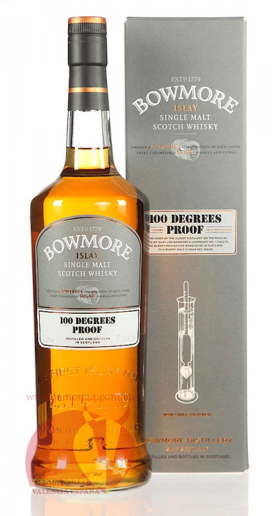  Виски Боумор Дигрис Пруф 1л, 40% Whisky Bowmore 100 Degrees Proof Шотландия