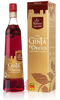 Ликер Ginja de Óbidos Португалия,  0,7 л, 22% vol Licor Ginja de Óbidos 