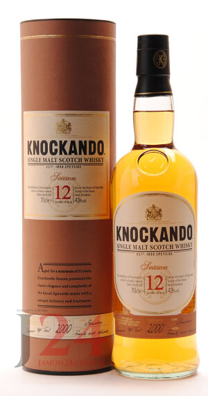 Виски Нокэндо 2000, 12 лет, 0,7 л. 40% Whisky Knockando 12 years old, single malt scotch