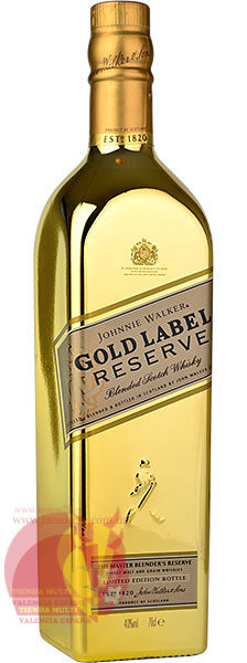 Виски Джонни Уокер Голд Лейбл Резерв лимитированный выпуск 18 лет, 0,7 л. 40% Whiskу Johnnie Gold Label Reserve 18 Years old