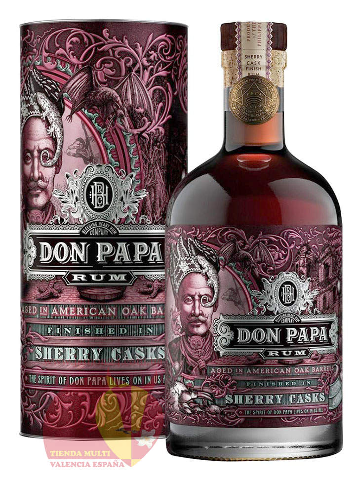 Ром Дон Папа Шерри Каск, Don Papa Sherry Cask 0,7л. 40% Филиппины