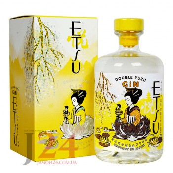 Джин японский крафт Эцу Дабл Юзу 0,7л. 43% Japanese Craft Etsu Double Yuzu Gin 