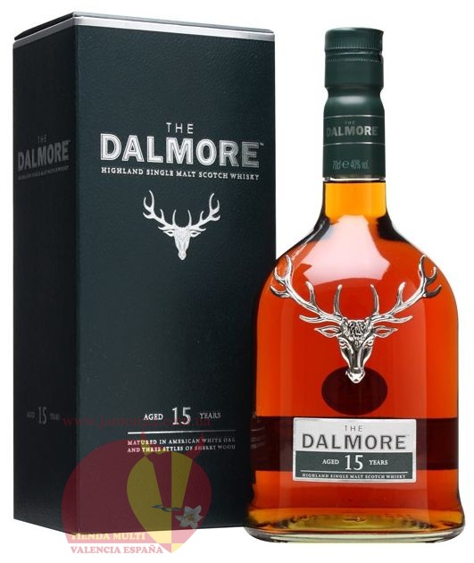  Виски Далмор 15 лет, 1л, 40% Whisky The Dalmore 15 y.o. Шотландия