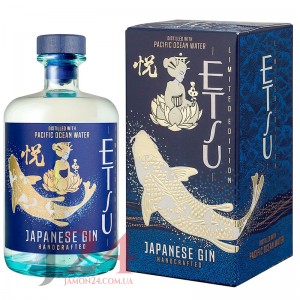 Джин японский крафт Эцу Пасифик Оушн 0,7л. 45% Japanese Craft Etsu Pacific Ocean Water