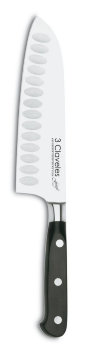 Нож Сантоку 三徳包丁 3 Клавелес, 170 мм. Серия Форхе. Cuchillo Santoku Serie Forgé 